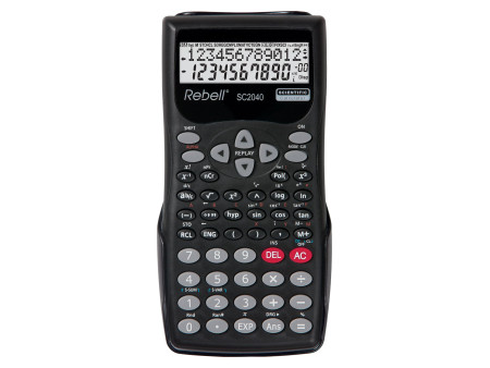 Rebell Calculatrice scolaire SC2040, noir