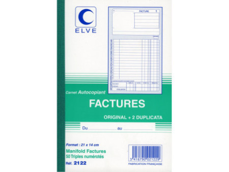 ELVE Manifold 'Factures', 210 x 148 mm, tripli