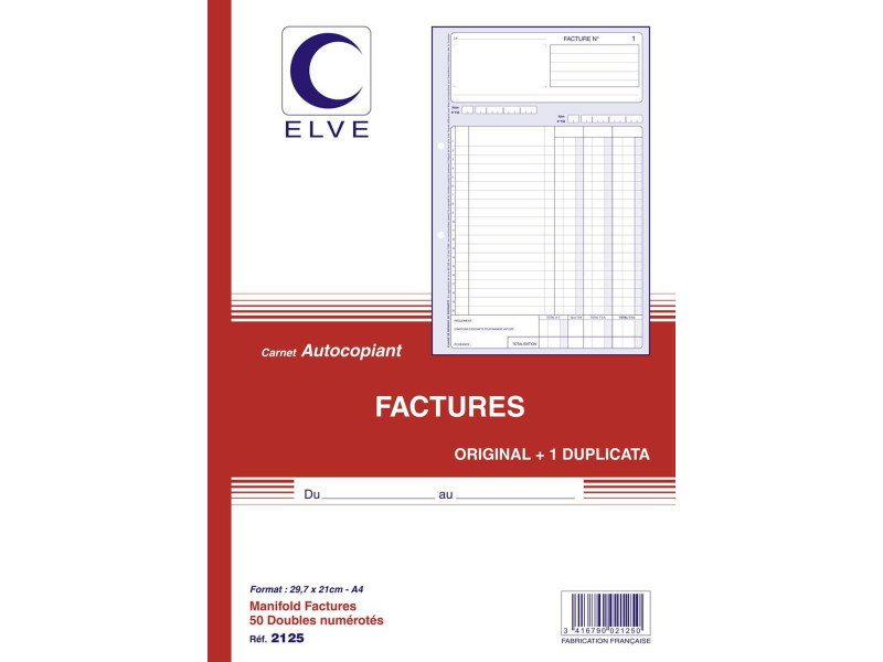 ELVE Manifold 'Factures', 297 x 210 mm, dupli