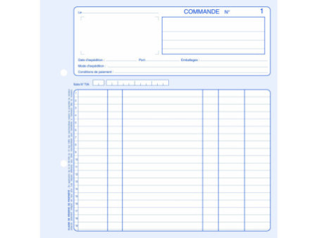 ELVE Manifold 'Commandes', 210 x 210 mm, dupli