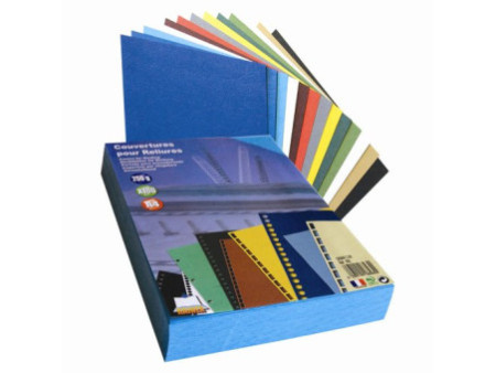 EXACOMPTA Couverture de reliure FOREVER, A4, bleu royal