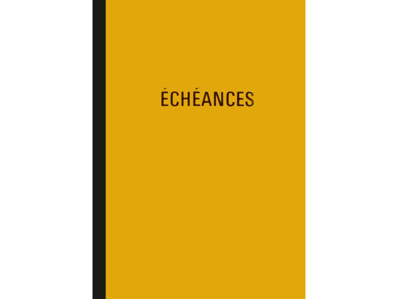 ELVE Piqûre 'Echéancier', 96 pages, 297 x 210 mm