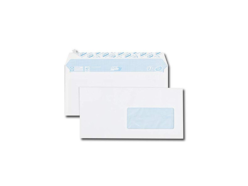 GPV Enveloppes, DL, 110 x 220 mm, avec fenêtre à droite