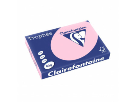 Clairefontaine Papier Universel Trophée, A3, rose