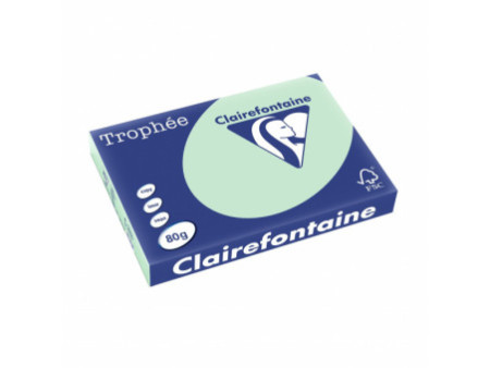 Clairefontaine Papier Universel Trophée, A3, vert clair