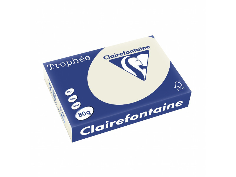 Clairefontaine Papier universel Trophée, A4, gris perle