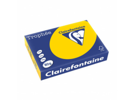 Clairefontaine Papier universel Trophée, A4, bouton d'or