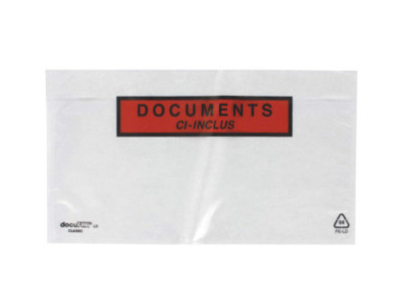 GPV Pochettes porte-documents, (L)110 x (P)220 mm