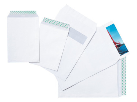 GPV Pochettes d'expédition, C4, 229 x 324 mm, blanc