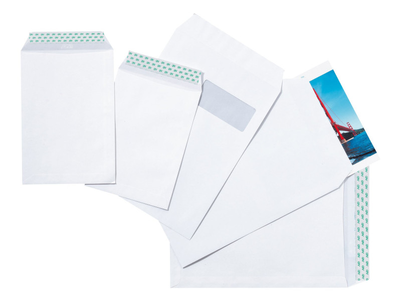 GPV Pochettes d'expédition, C4, 229 x 324 mm, blanc