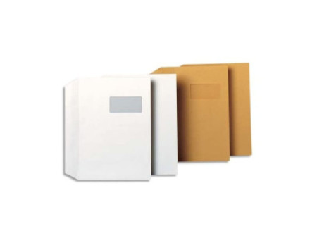 GPV Pochettes d'expédition, C4, 229 x 324 mm, kraft marron