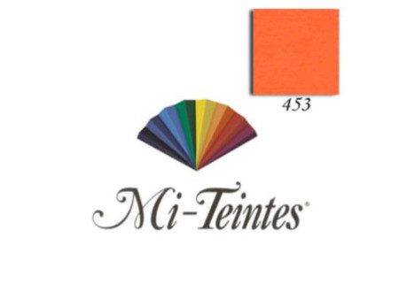 CANSON Papier dessin Mi-teintes, 500 x 650 mm, orange