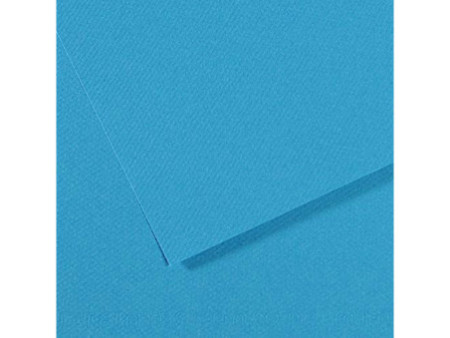 CANSON Papier dessin Mi-Teintes, 500 x 650 mm,bleu turquoise