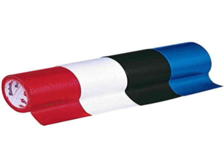 Rubafix Ruban toile, se découpe à la main, plastifié, noir