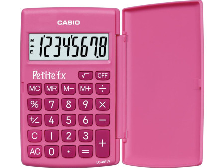 CASIO Calculatrice LC-401 LV-PK 'Petite fx'