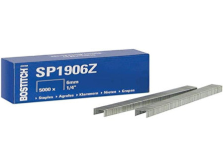 BOSTITCH Agrafes SP 19 1/4, 6 mm, galvanisé