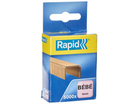 Rapid Agrafes Bébé, cuivré