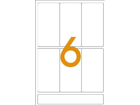 APLI Etiquette multi-usage, 25 x 50 mm, blanc