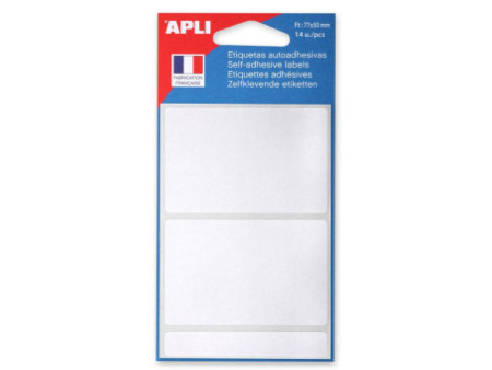 APLI Etiquette multi-usage, 50 x 77 mm, blanc