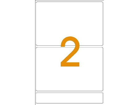 APLI Etiquette multi-usage, 50 x 77 mm, blanc