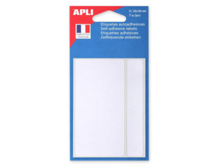 APLI Etiquette multi-usage, 50 x 100 mm, blanc