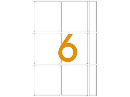 APLI Etiquette multi-usage, 32 x 38 mm, blanc