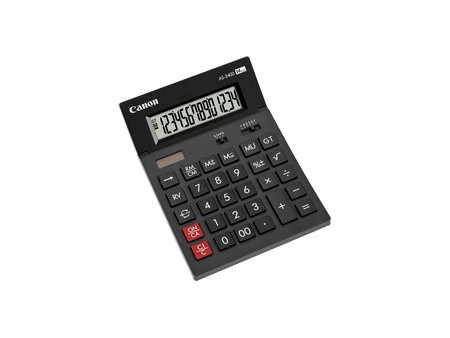 Canon Calculatrice de bureau AS-2400, alimentation solaire