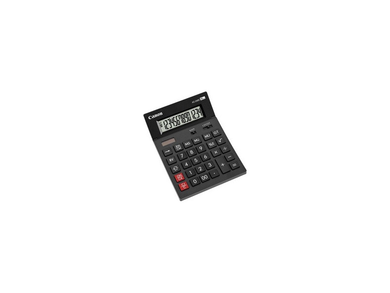 Canon Calculatrice de bureau AS-2400, alimentation solaire