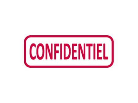 trodat Tampon de texte X-print 4912 'CONFIDENTIEL'