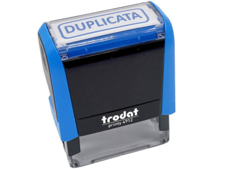 trodat Tampon de texte X-Print 4912 'DUPLICATA'
