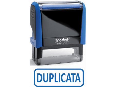trodat Tampon de texte X-Print 4912 'DUPLICATA'