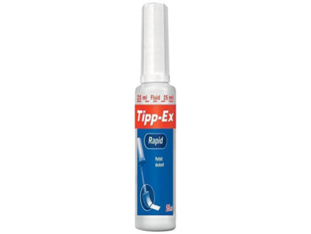 Tipp-Ex Correcteur liquide 'Rapid', blanc, présentoir de 10