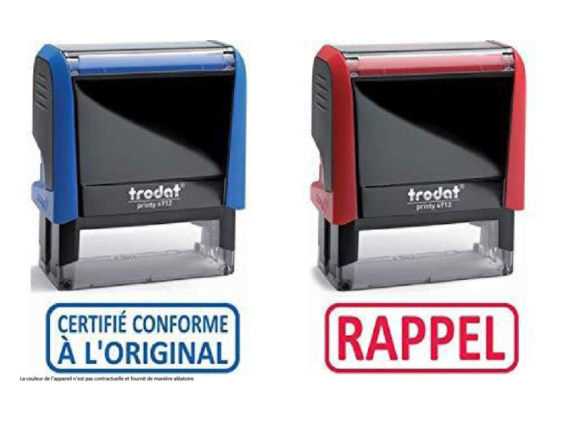 trodat Tampon de texte X-print 4912 'COPIE'