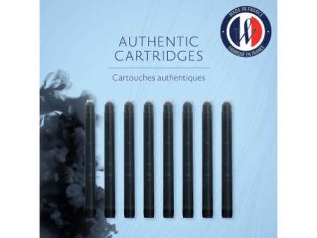 WATERMAN Cartouches d'encre longues, noir intense