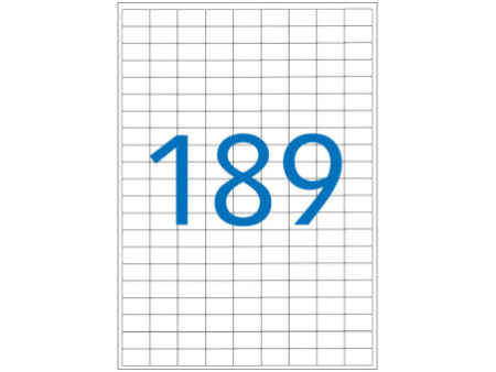 agipa Etiquette universelle, 9 x 13 mm, blanc