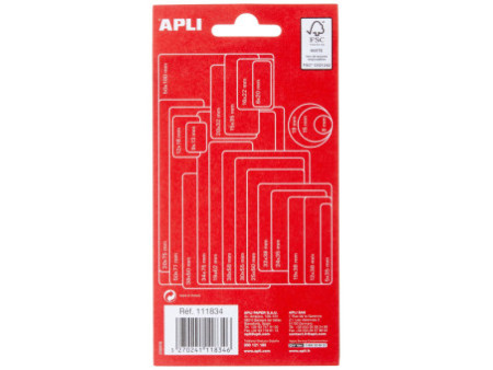 APLI Pastille de signalisation, diamètre: 8 mm, jaune