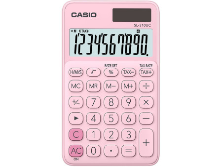 CASIO Calculatrice SL-310UC-PK, rose