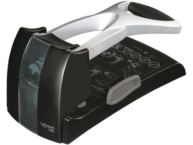 Maped Perforateur d'archives Expert HD150, noir/argent