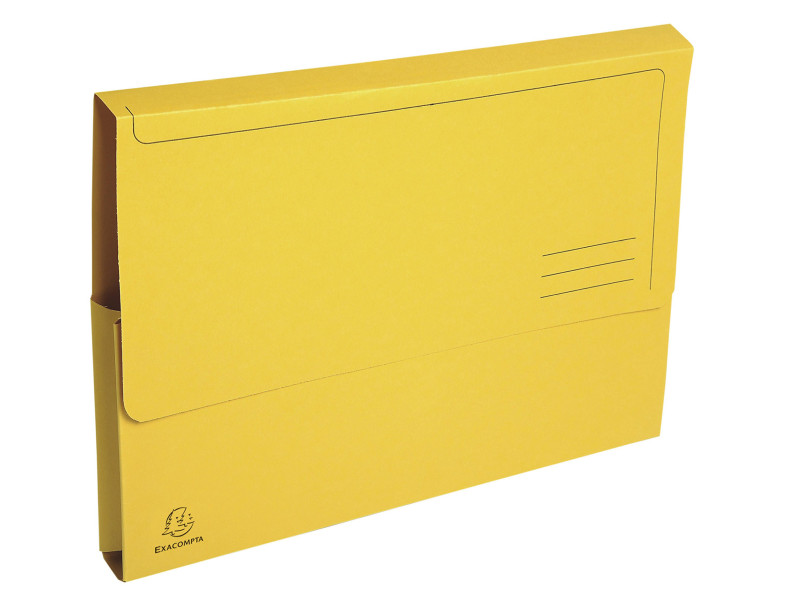 EXACOMPTA Pochette documents FOREVER, A4, jaune