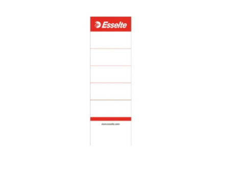Esselte Etiquette pour dos de classeur Standard, 50 x 158 mm