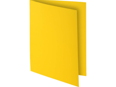 EXACOMPTA Sous-chemises ROCK'S, 220 x 310 mm, jaune citron