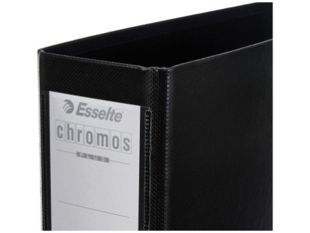 Esselte Classeur à levier Chromos, A4, 80 mm, noir