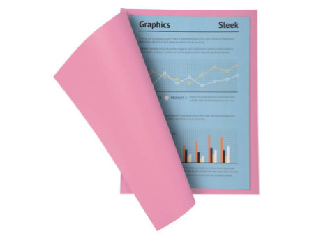 EXACOMPTA Chemises SUPER 250, A4, rose