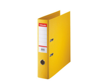 Esselte Classeur en plastique standard, A4, 75 mm, jaune