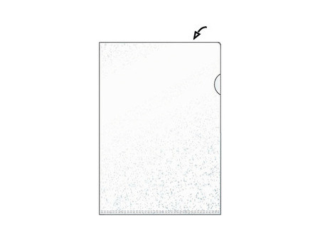 HETZEL Pochettes transparentes économiques, A4, PP, grainée,