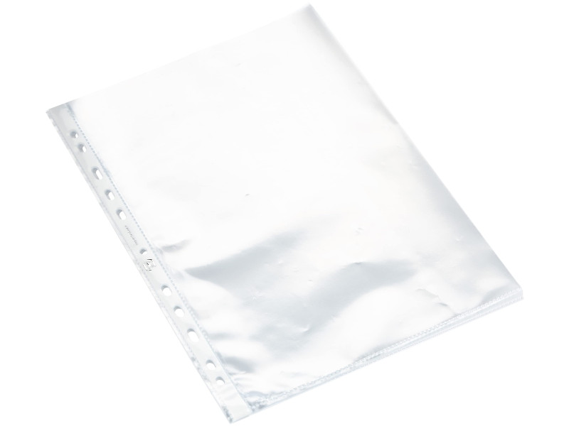 Oxford Pochette perforée, A4, PP, 0,07 mm, transparent