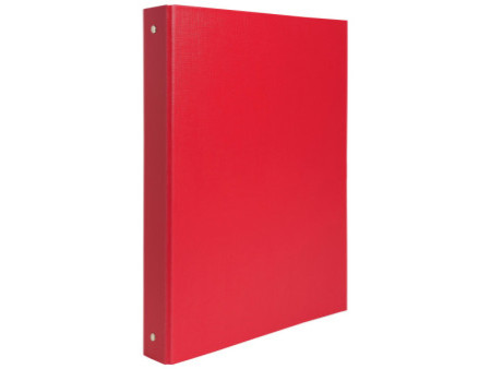 EXACOMPTA Classeur rembordé PP, A4, 4 anneaux, rouge
