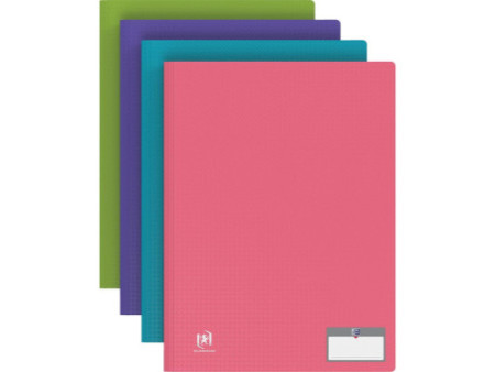 Oxford Protège-documents Memphis, A4, 30 pochettes, assorti