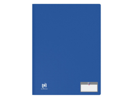 Oxford Protège-documents Memphis, A4, 40 pochettes, bleu