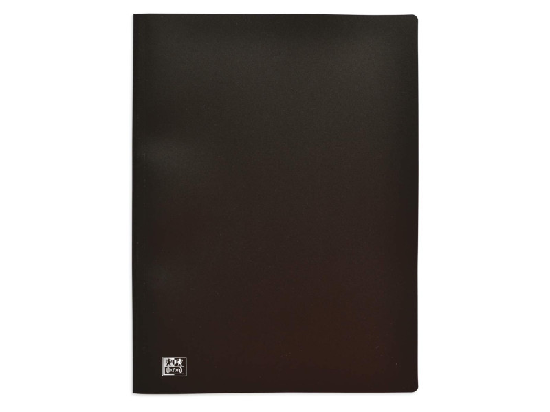 Oxford Protège-documents INITIAL, A4, 30 pochettes, noir